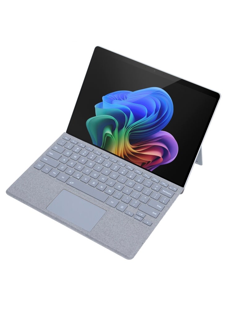 2109-AS Bluetooth-Compatible Keyboard for Microsoft Surface Pro 12inch/11/10/9/8/X Touchpad Backlit Tablet Keyboard - Light Grey - Image 3