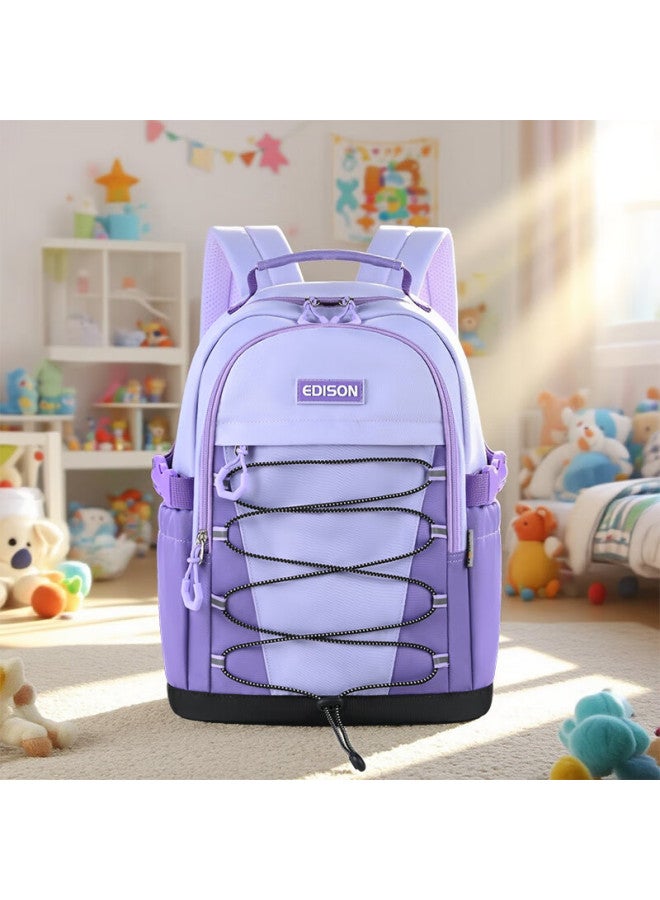 Edison Elementary School Backpack For Grades 1-3, Children's Double Shoulder Bag For Spring Outings, Autumn Trips, Study Tours And Outdoor Activities 2420-5 - Image 1