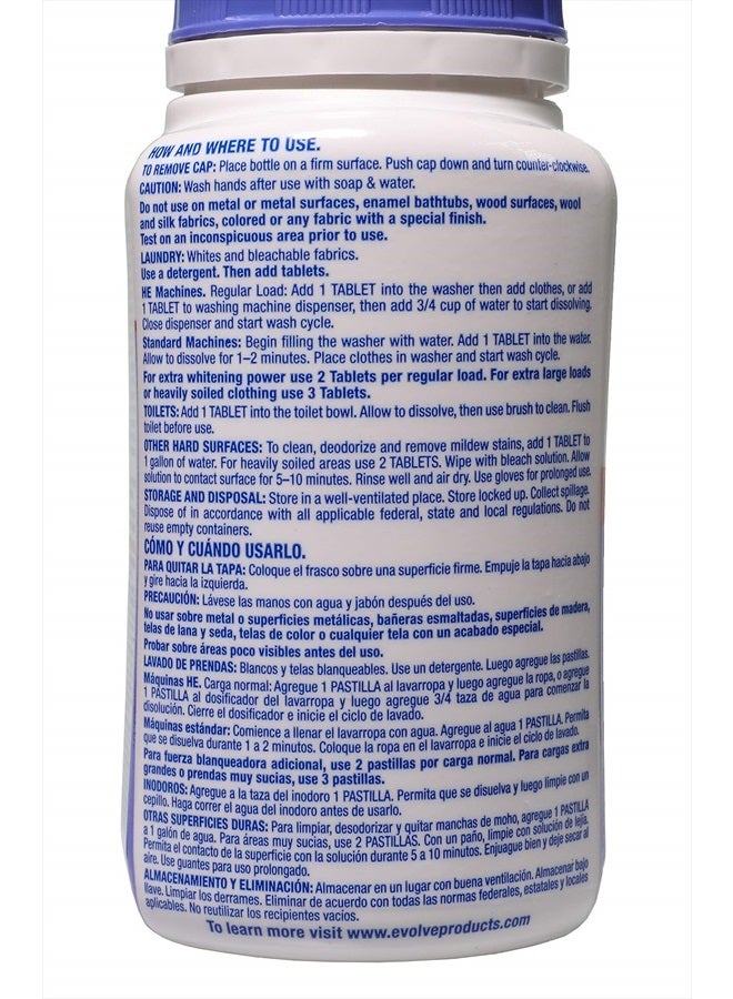 Evolve Concentrated Bleach Tablets, 1- 32ct (Summer Lavender) - Image 2