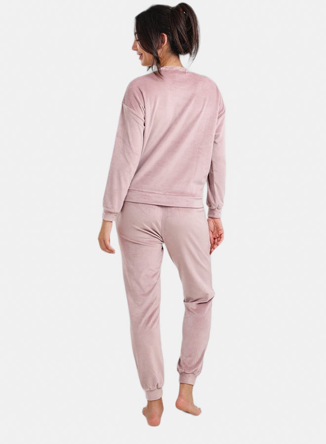 Carina Round Neck Pyjama Set - Image 2