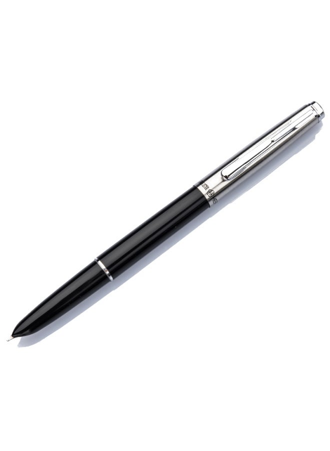 هيرو Hero Fountain Pen Classic 007، قلم حبر أخضر داكن مع سن مخفي، قلم حبر برأس إيريديوم، قلم طالب فردي، سن F - Image 3