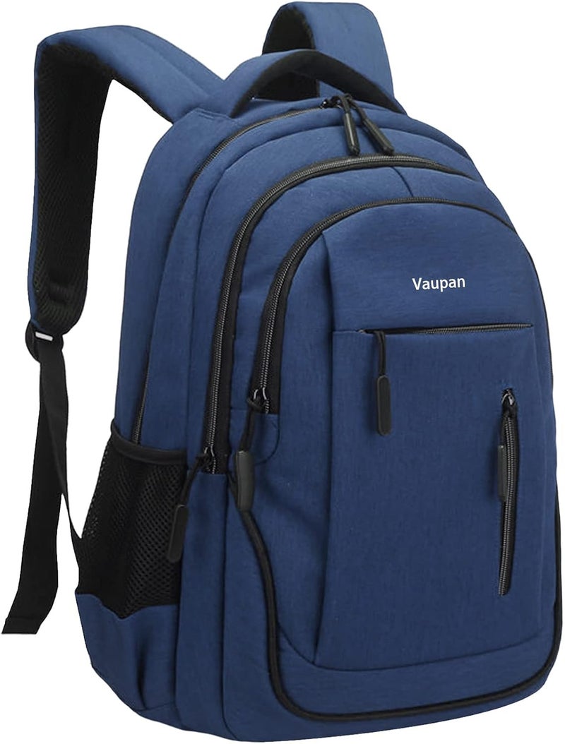 Vaupan Business Travel Laptop Backpack, Water Resistant College School Computer Bag Gifts with USB Charging Port for Men & Women Fits 15.6 Inch Notebook - Image 1