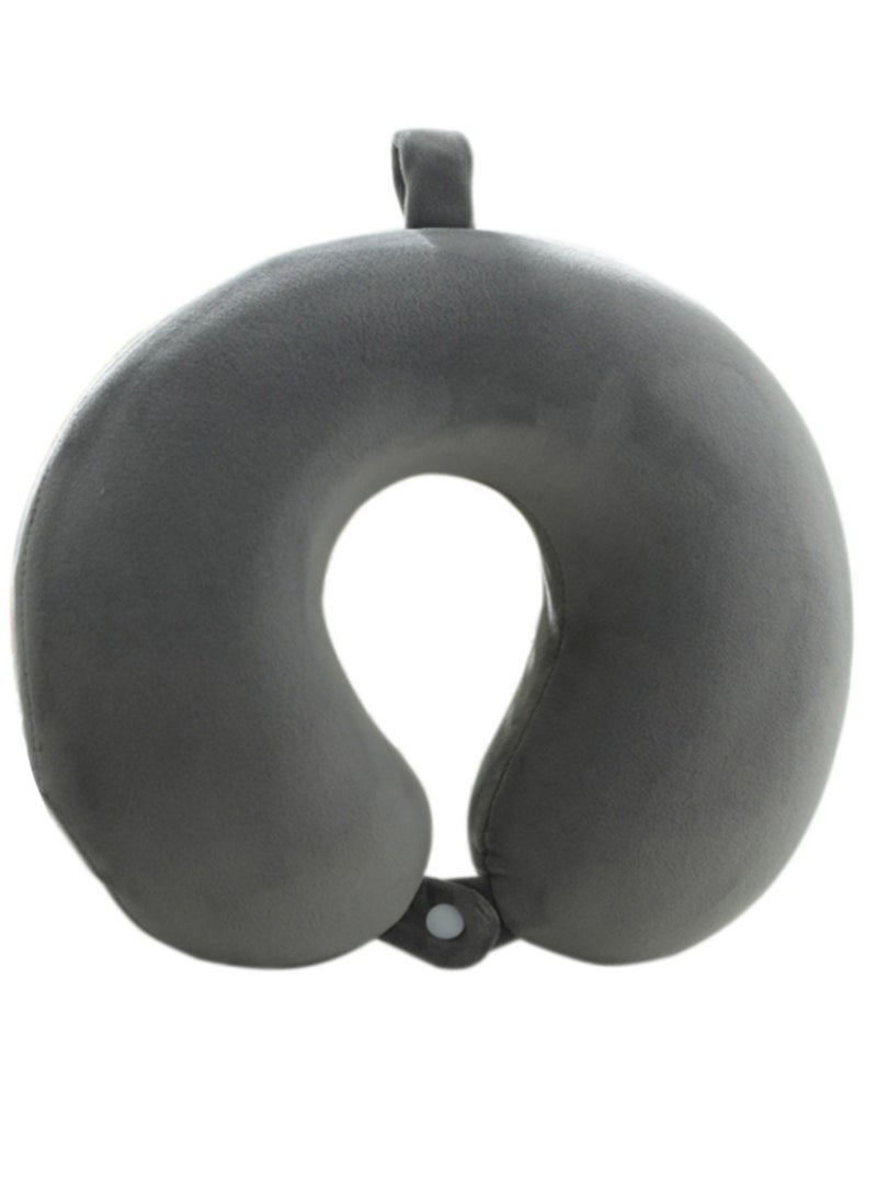 Travel Pillow Airplane Neck Pillow for Traveling 100% Pure Memory Foam U Shaped Neck Pillow Washable Super Lightweight Portable Headrest Great for Airplane Chair Car Home Office - Image 1