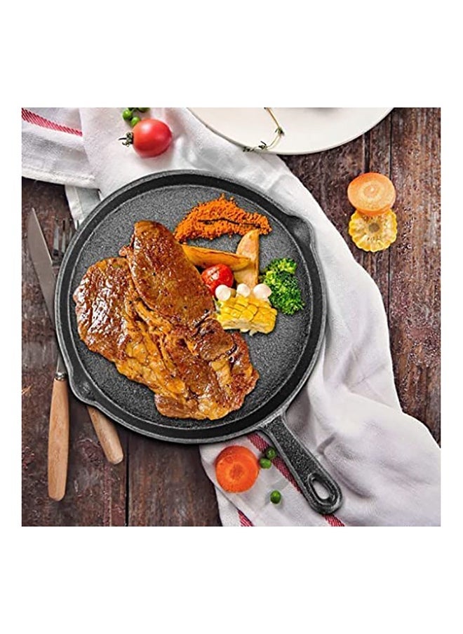 BLACKSTONE - Cast Iron Skillet Pre-Seasoned Die Cast Iron Skillet Compatible with Gas Induction Oven and Grill 20 CM - Image 1