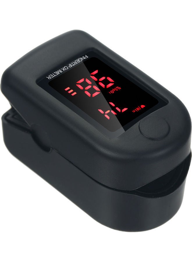 NIBEMINENT Mini Fingertip Pulse Oximeter With Black Silicone Case - Image 1