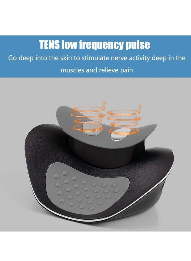 general Cervical electric traction device, traction device to support the neck, with wireless controller, 3-level temperature control, low-frequency pulse, relieve neck pain and relieve muscle tension - Image 3