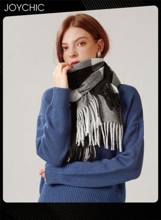 Classic Striped Checkered Autumn and Winter Scarf for Women Outdoor Windproof Warm - pzsku/Z85E34B341F4C5C7772D2Z/45/1746212740/512a6c00-6393-4cba-81e3-3bae9609d166