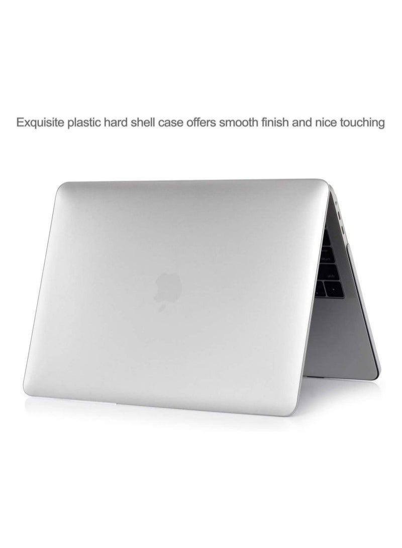 MacBook Pro 13 Case 2019 2018 2017 2016 Release A2159 A1989 A1706 A1708, Hard Case Shell Cover and Keyboard Skin Cover for MacBook Pro 13 Inch with/Without Touch Bar -Crystal - Image 3