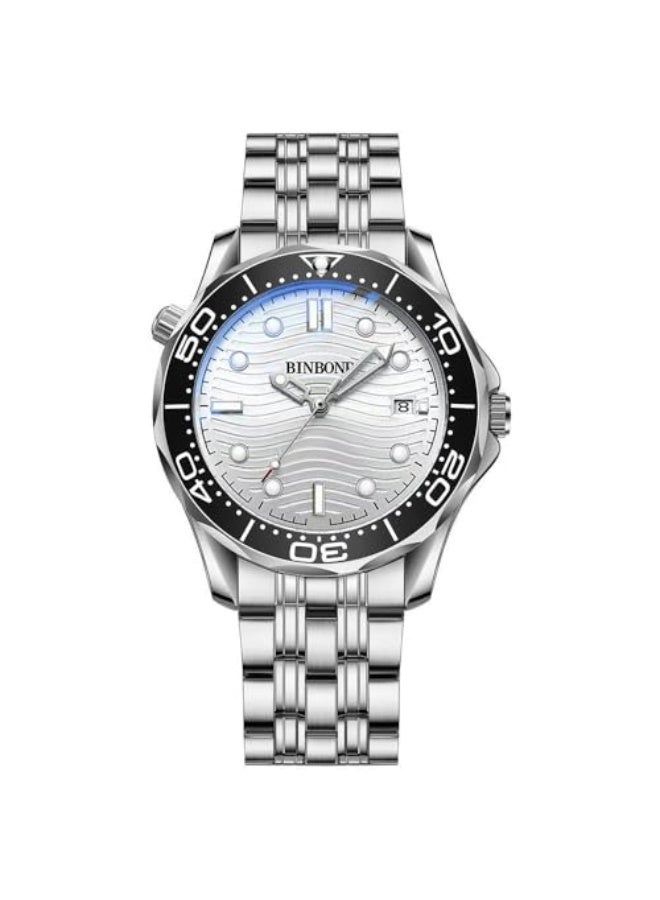 BINBOND FasionSA- Binbonds Casual Fashion Ultra-thin Sea Horse Series Quartz Men's Watch Date waterprosof Luminous Sports Business Men's Wrist watch - Image 1
