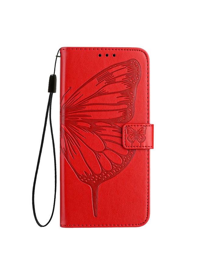 Zaboon Case For Infinix Note 40 Embossed Butterfly Leather Phone Case - Image 2
