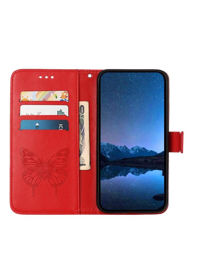 Zaboon Case For Infinix Note 40 Embossed Butterfly Leather Phone Case - Image 3