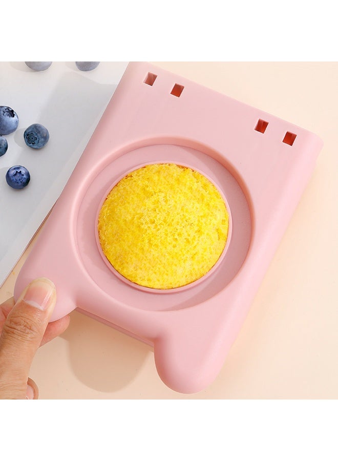 2pcs Stainless Steel DIY Uncrustables Sandwich Maker Sealer Cutter Cute Cartoon Shape Crustless Sandwich Cutter for Kids Lunch Square and Mouse Shape Sandwich Cutter - Image 4