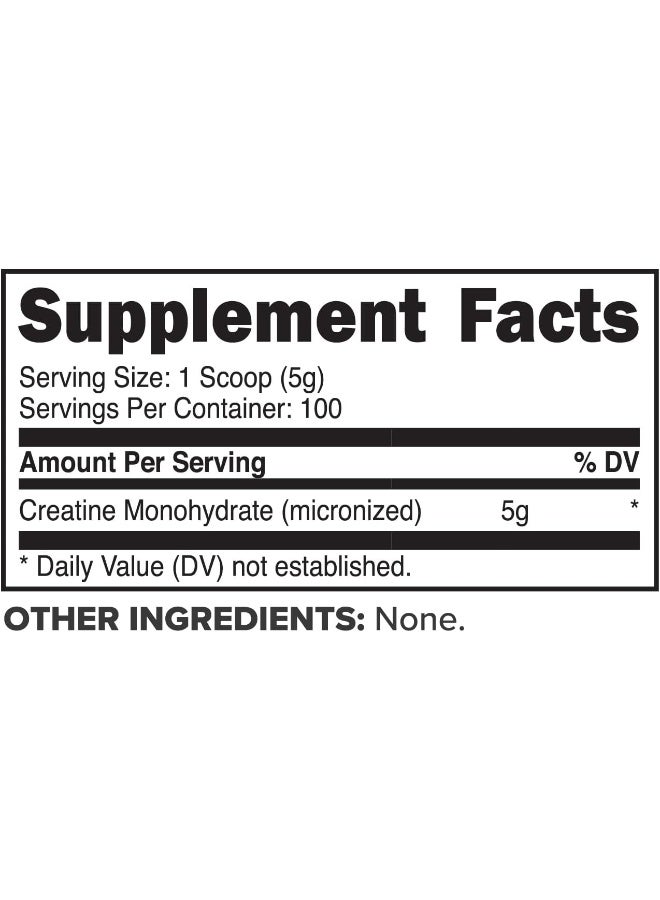 Primaforce Micronized Creatine Monohydrate Powder 500 Grams (1.1 Pounds) - Image 2
