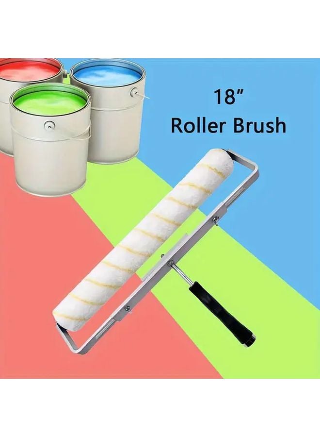 18 Inch Paint Roller Brush Fine Fiber Heat Resistant Includes 1 Roller And 1 Bracket - Image 2