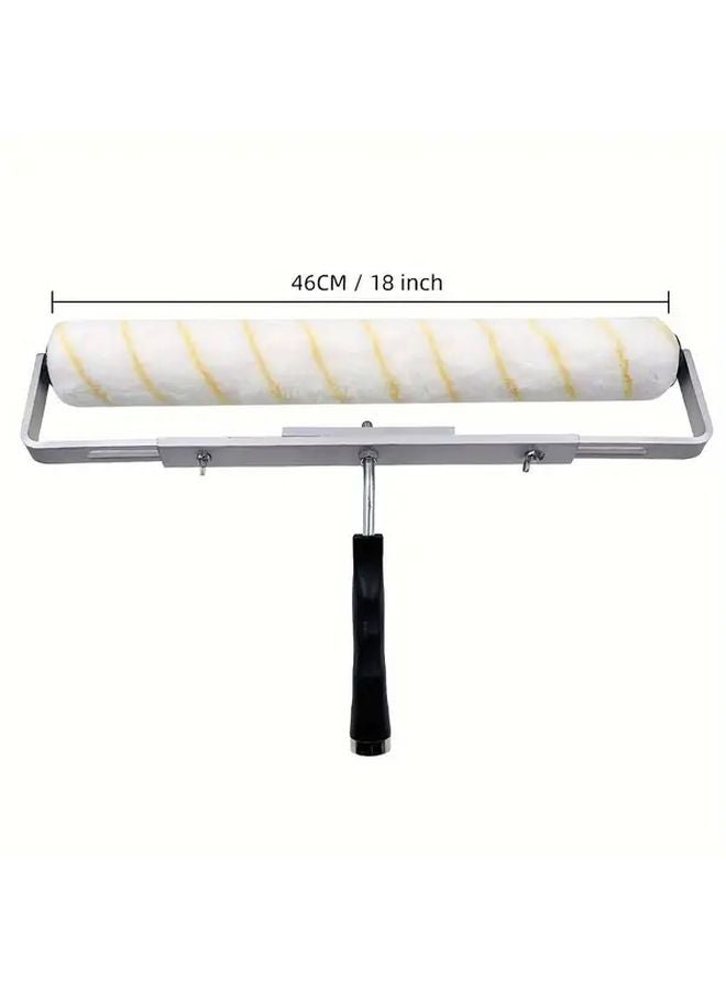 18 Inch Paint Roller Brush Fine Fiber Heat Resistant Includes 1 Roller And 1 Bracket - Image 4