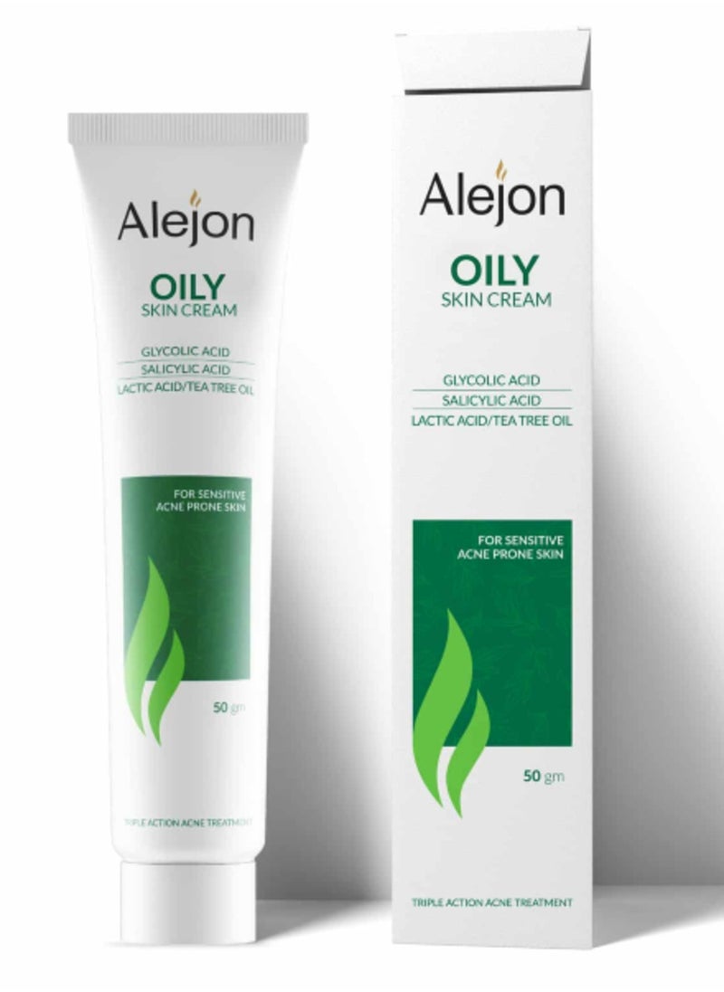 Alejon Oily Skin Cream - 50 G 
