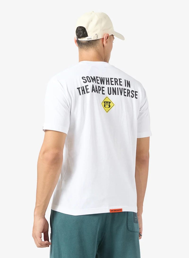 AAPE Graphic print short sleeve tee