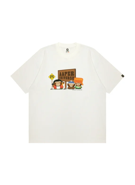 AAPE Graphic print short sleeve tee