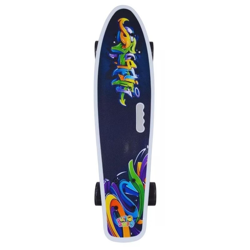 Dream Land Colorful Mixed Shapes Skateboard Design 6-212-B