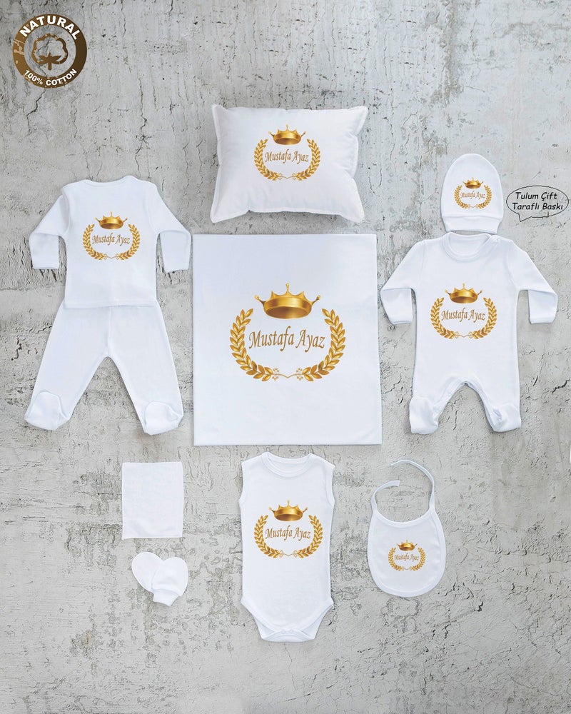 Yzc Home E05İSME Special, Named, Baby Boy 10LU White Hospital Exit 