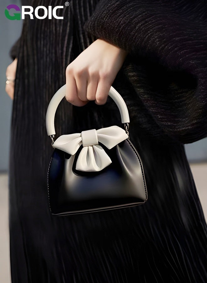 GROIC Women's Handbag,French Elegant Square Bag for Girl, Cute Hobo Tote Handbag Purse,Purses For Women - Image 2