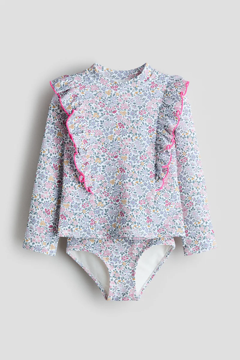 H&M Patterned swim set