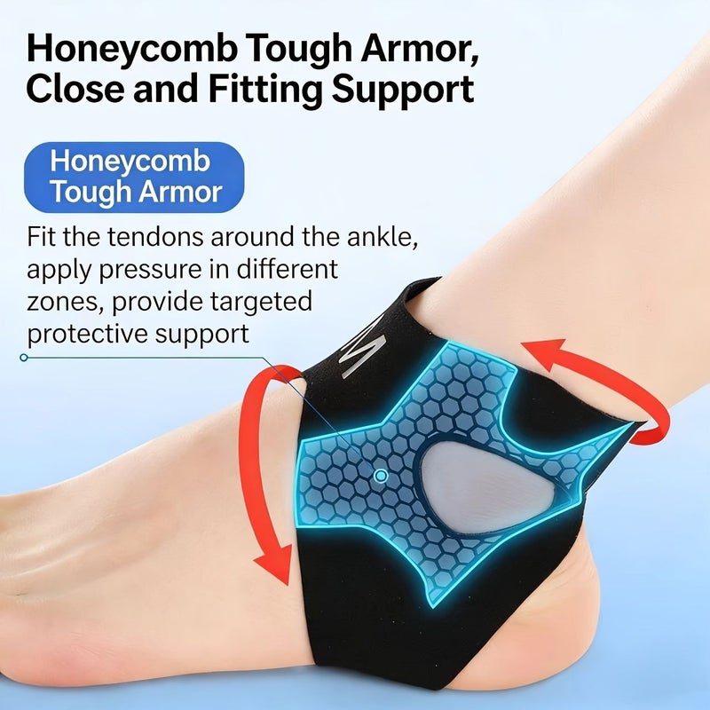 Professional Ankle Brace For Men Women Sports Protection Anti Sprain Stabilizer Sleeve Running Basketball Sprain Recovery Support Size L 42 46 - Image 1