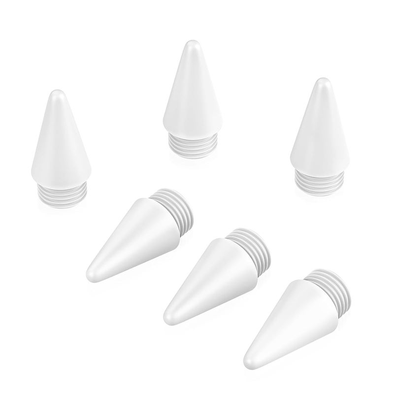 DIGIROOT 6 Pack Replacement Tips, Sensitive and Durable, Only Compatible with 13 mins Fast Charging Stylus - Image 1