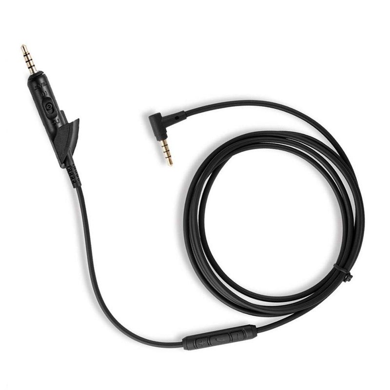 Cypher.V Replacement Audio Extension Cable, Cord Wire only for Bose QuietComfort QC15 Headphones with in line Mic (Black) - Image 5