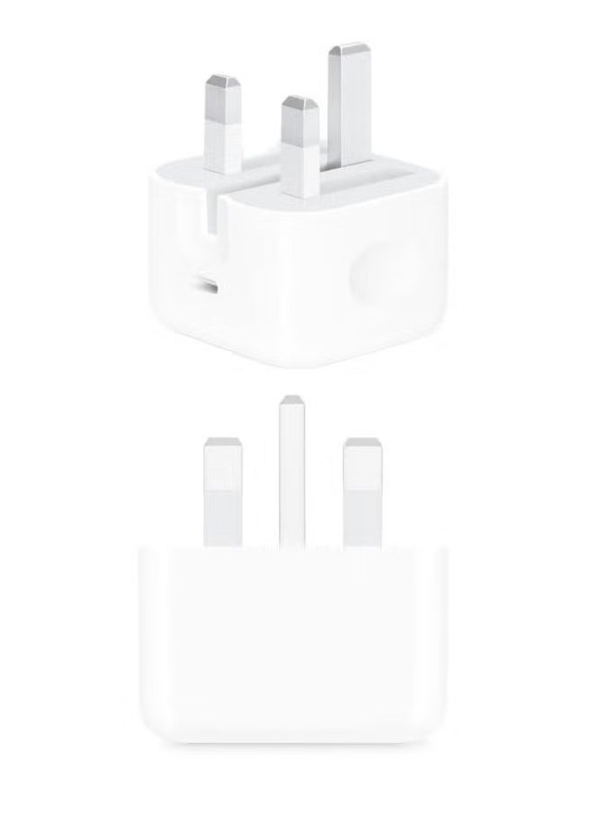 TIGER iPhone Charger 20W USB-C Dual Port Power Adapter – iPhone Fast Charger with Type-C to Lightning Cable 1 Meter, White | USB-C Wall Fast Charger Compatible with All iPhone Models (iPhone 12, 13, 14, 15, and more)  - Image 5