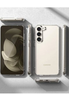 glassology Galaxy S23 Plus Silicone Clear Case Ultra Slim & Protective Design with Superior Camera Protection Bump Back Cover Case  - Image 5