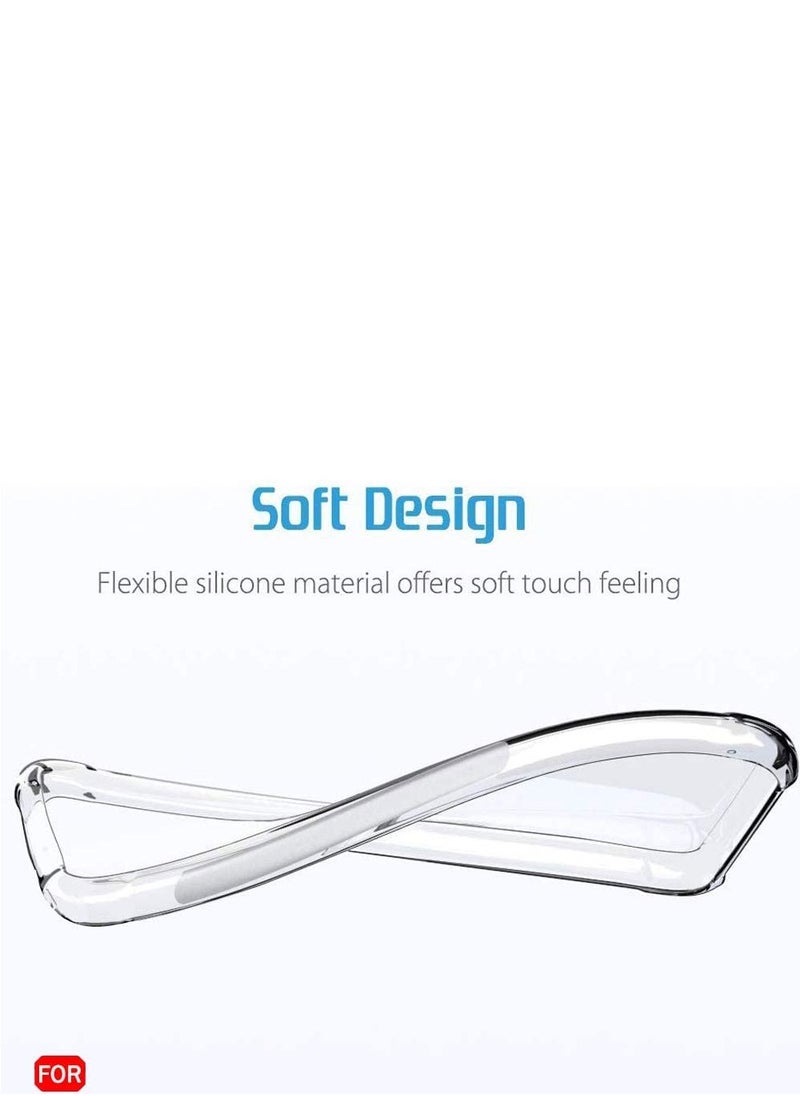 glassology Galaxy S23 Plus Silicone Clear Case Ultra Slim & Protective Design with Superior Camera Protection Bump Back Cover Case  - Image 3