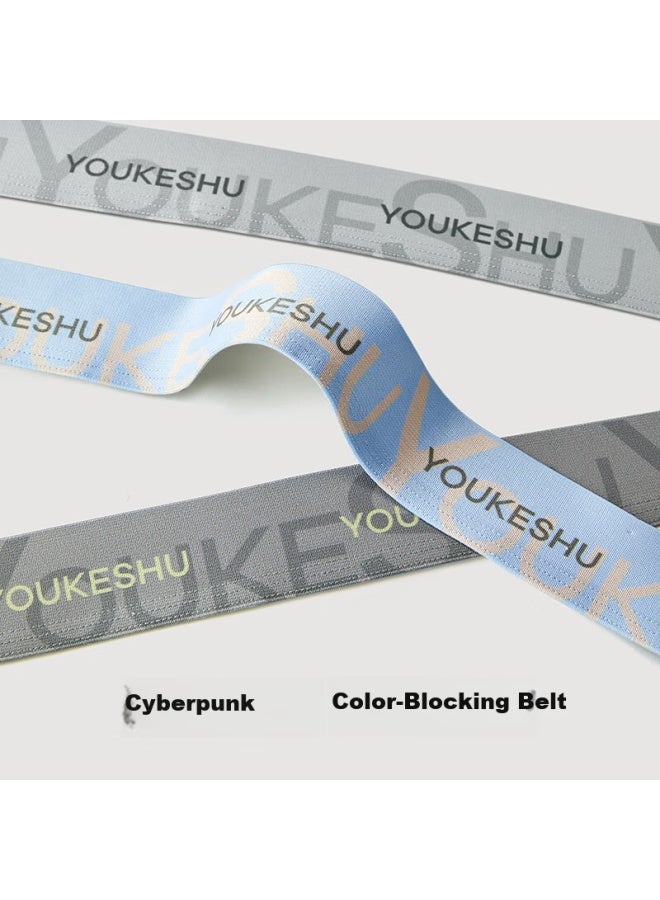 Youkeshu Men's Ice Silk Cooling Antibacterial Breathable Summer Boxer Briefs 10a - Image 5