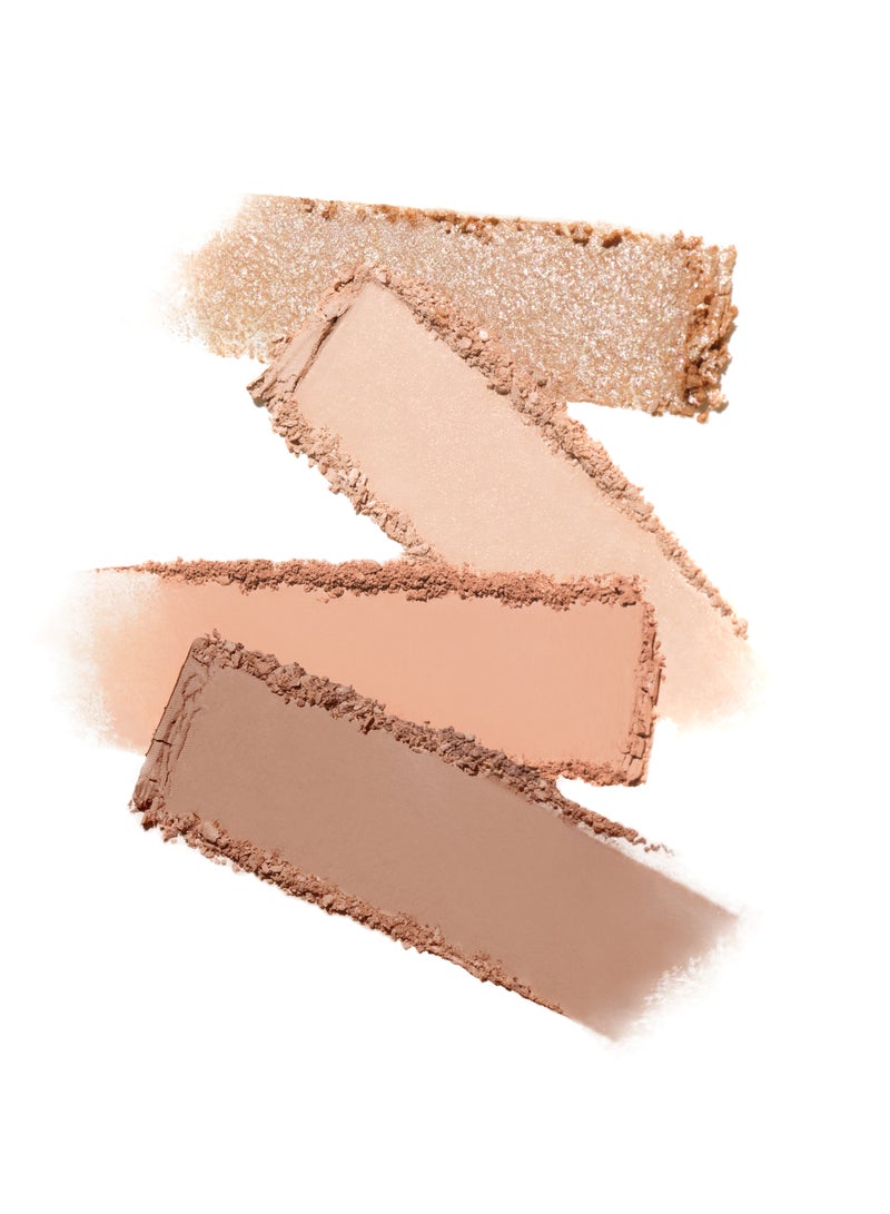 INTO YOU Daily Life ME01 Melon Eyeshadow Palette - Fresh & Radiant Eye Makeup - Image 5