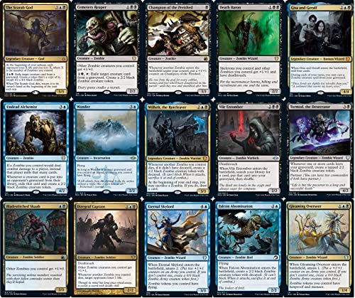 MTG Decks & More Elite Zombie Commander Deck  The Scarab God  Dimir  Black Blue  EDH  100 Card  Custom Magic The Gathering Deck  Very Strong - Image 5