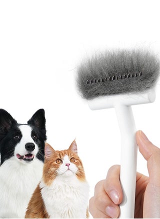 aumuca Dematting Undercoat Comb Brush for Dogs and Cats - Pet Grooming Rake - Dog Brush for Shedding - pzsku/Z85E503AF90EF3B9E567DZ/45/_/1727174339/8c324703-72d5-4d67-a0dc-2419b50a4105