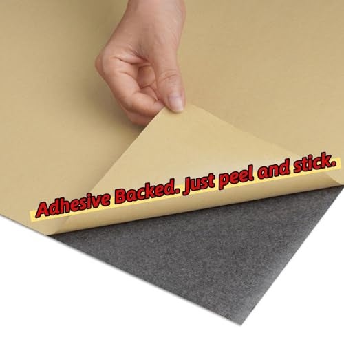 Decotalk 2ft X 10ft Black Adhesive Velvet Fabric Velvet Peel and Stick Wallpaper Black Felt Contact Paper for Shelf Lining Drawer Liner Solid Color Flocking Wallpaper Felt Wall Paper Self Adhesive - Image 3