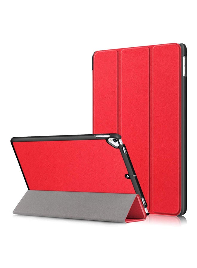 NIBEMINENT Apple Ipad 7Th Generation Case 10.2 2019 Holder Lightweight Cover Soft Tpu Red