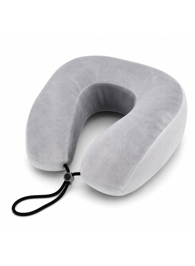 Premium Memory Foam Bed Pillow, Comfortable Neck Support Pillow with Soft Removable and Washable Velvet Cover - Image 3
