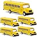 weilaga 5 Pack 55 Pull Back Yellow School Bus PlaysetDurable Diecast Metal Toy VehiclesParty FavorsBest Birthday Gift for Boys Girls Kids Toddlers - Image 2