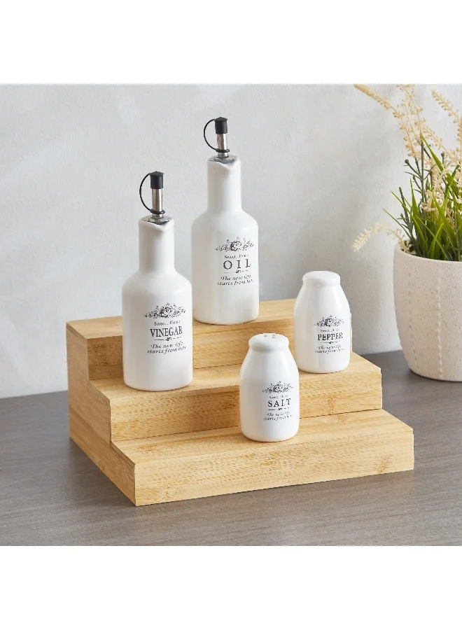 هوم بوكس رف توابل بامبو ثلاثي الطبقات ... سم