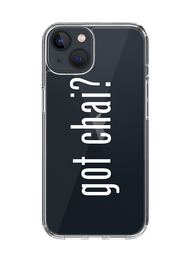 Classic Clear for Apple iPhone 14 Case Hybrid Soft Cover Flexible Edges Anti Drop TPU PC Gel Thin Transparent Cover [ Designed for Apple iPhone 14 ] - Got Chai
