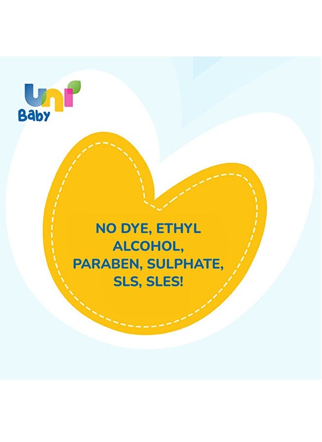 Uni baby Sweet Dreams Hair And Body Shampoo - Gentle formula for Babies, Calming Chamomile Scent Dermatologically Tested 200 ML  - Image 5