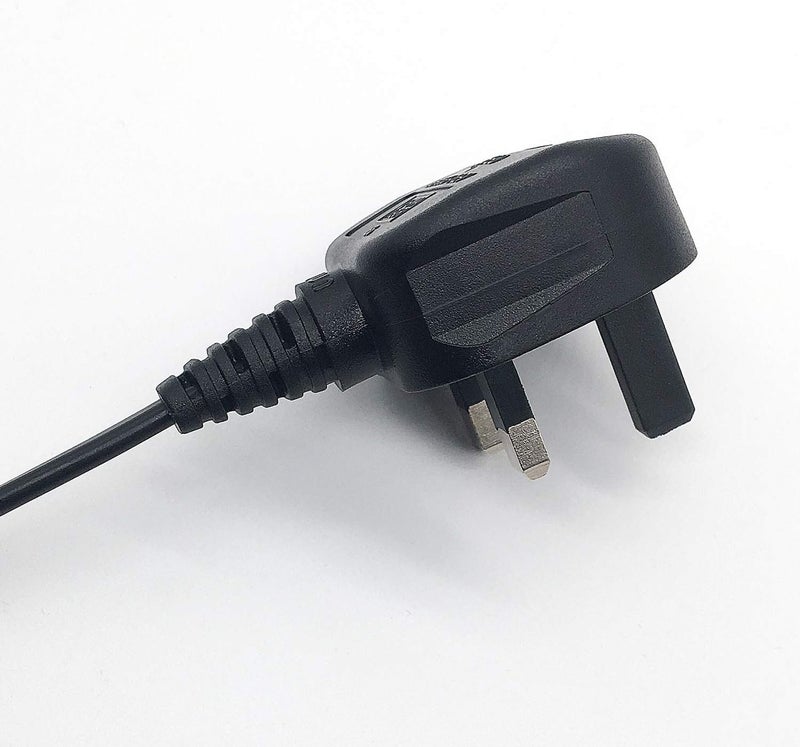 Excefore 2 Pin Mains Power Lead Figure 8 IEC C7 Cable, Compatible With Xbox One S Slim Game Console, Xbox One X, Sony PS2 PS3 PS4, for PSP, PSV, HP/Samsung/Sony/Acer/Asus/Lenovo/MSI Laptop(1M) - Image 2