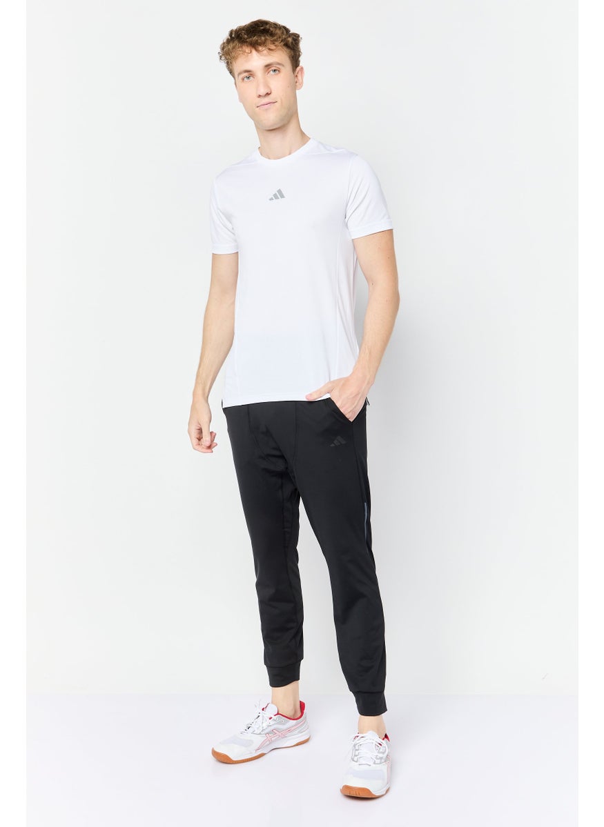 Adidas Men Sportswear Fit Yoga Pants, Black  - Image 2