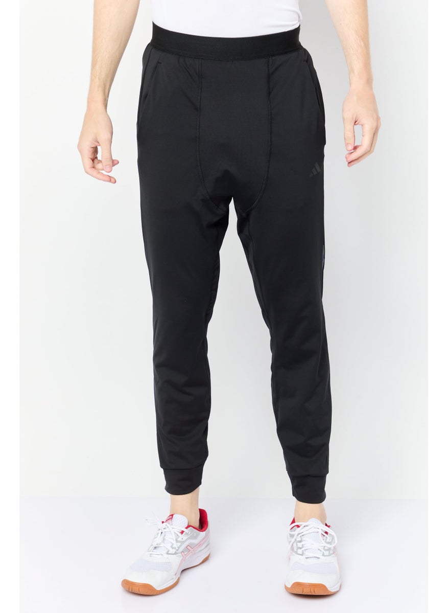 Adidas Men Sportswear Fit Yoga Pants, Black  - Image 1