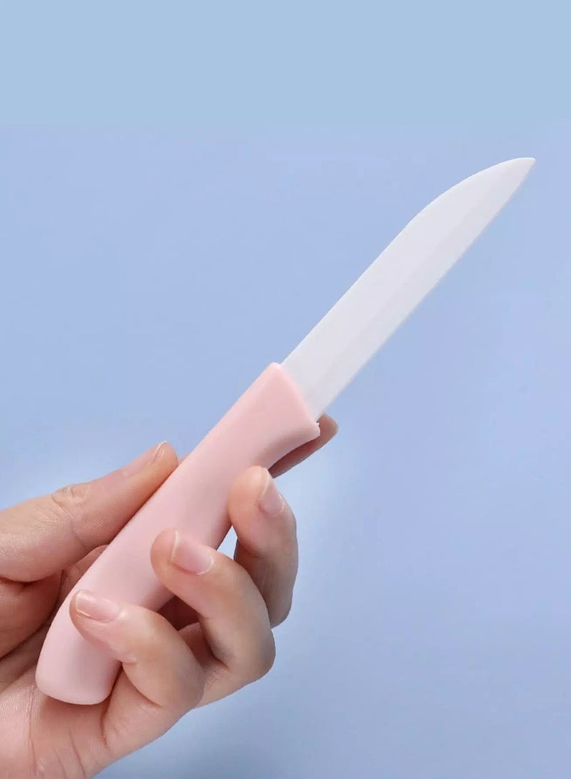 سكين سيراميك بلون عشوائي قطعة واحدة  - Image 2