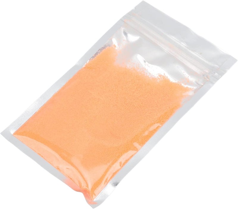 Mtlavishness Colored Sand Never Gets Wet Reusable Play Sand for Underwater Sandcastles and Science Experiments Purple 50g (Orange) - Image 2