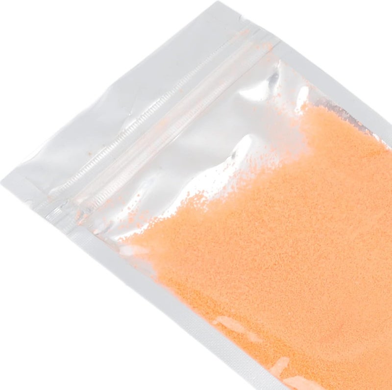 Mtlavishness Colored Sand Never Gets Wet Reusable Play Sand for Underwater Sandcastles and Science Experiments Purple 50g (Orange) - Image 4
