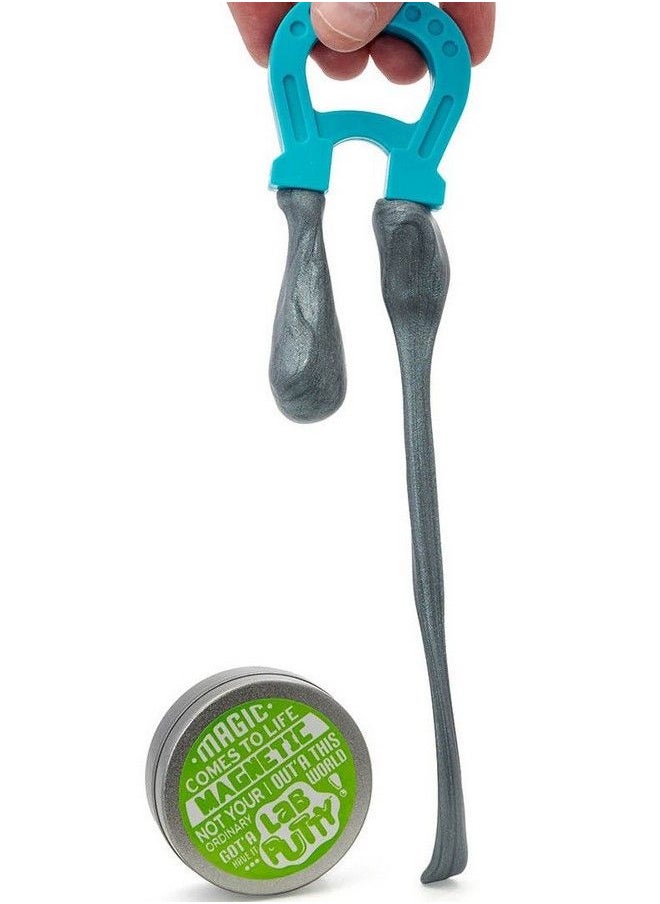 Ja-Ru - Lab Putty Magnetic Slime With Magnet Included (1 Unit ) By Jaru. Magnetic Toy With Best Thinking Smart Crazy Stress Putty With Tin Sensory Toy Stress Relief Party Favor Toy 95751A - Image 1